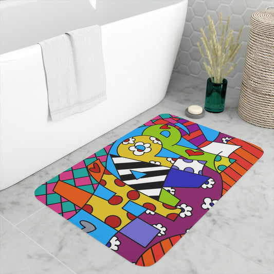 Happy Memory Foam Bath Mat