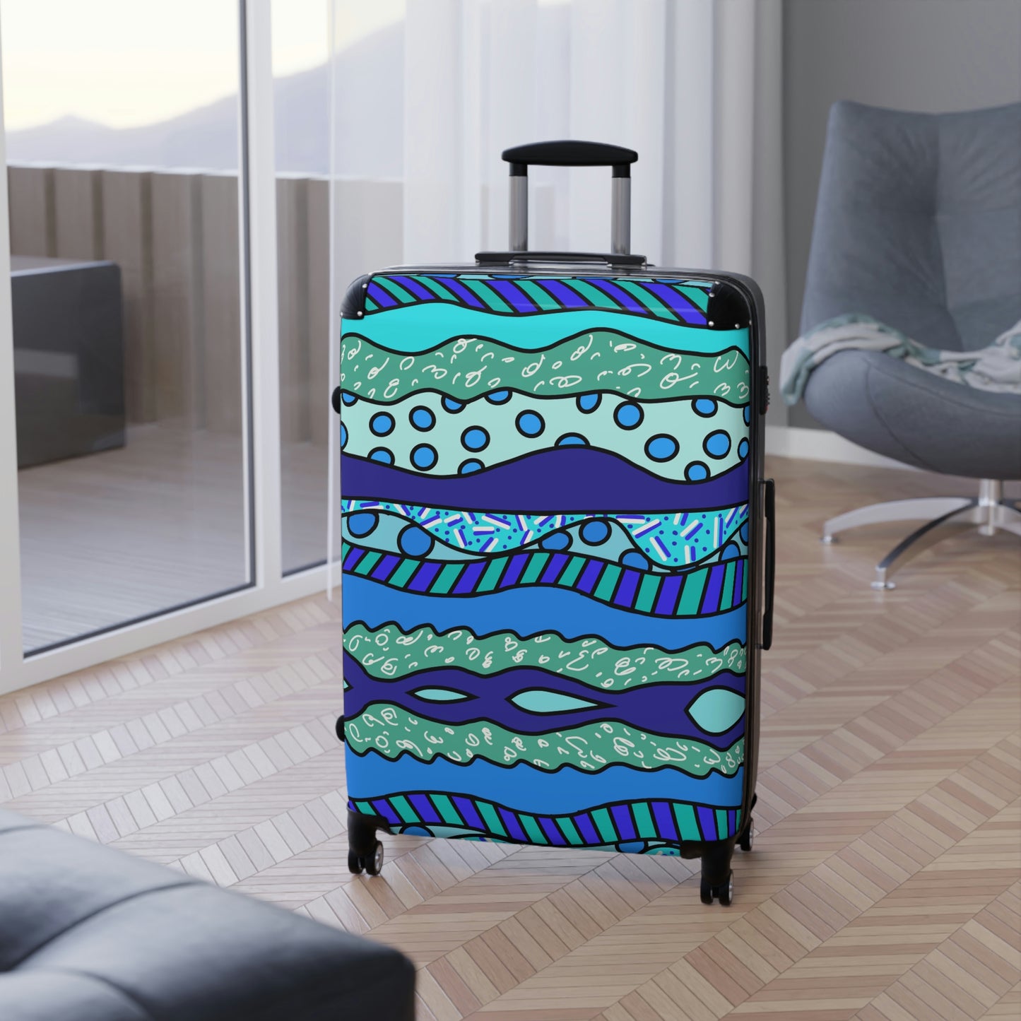 Waves Suitcases