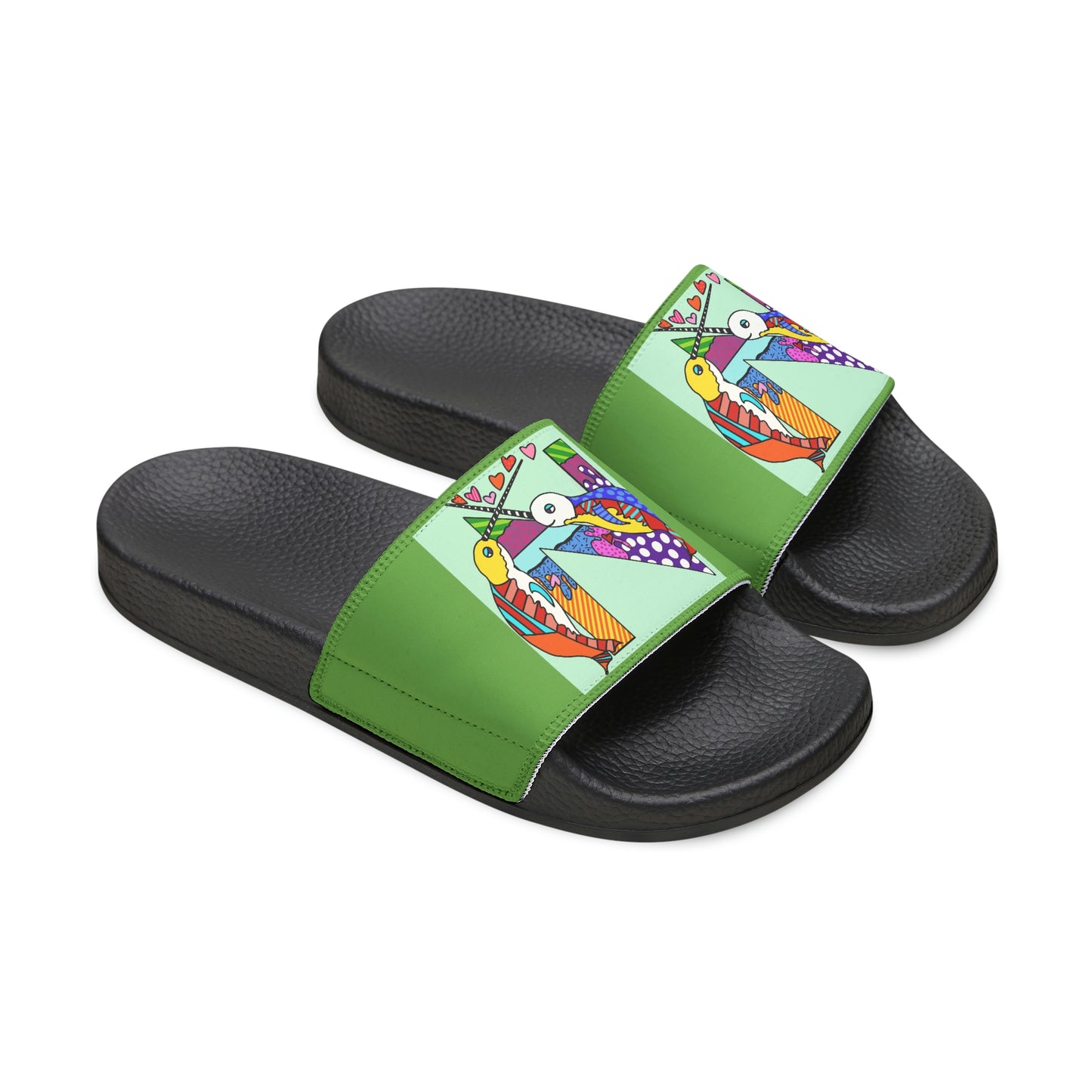 Alphabet Youth Removable-Strap Sandals