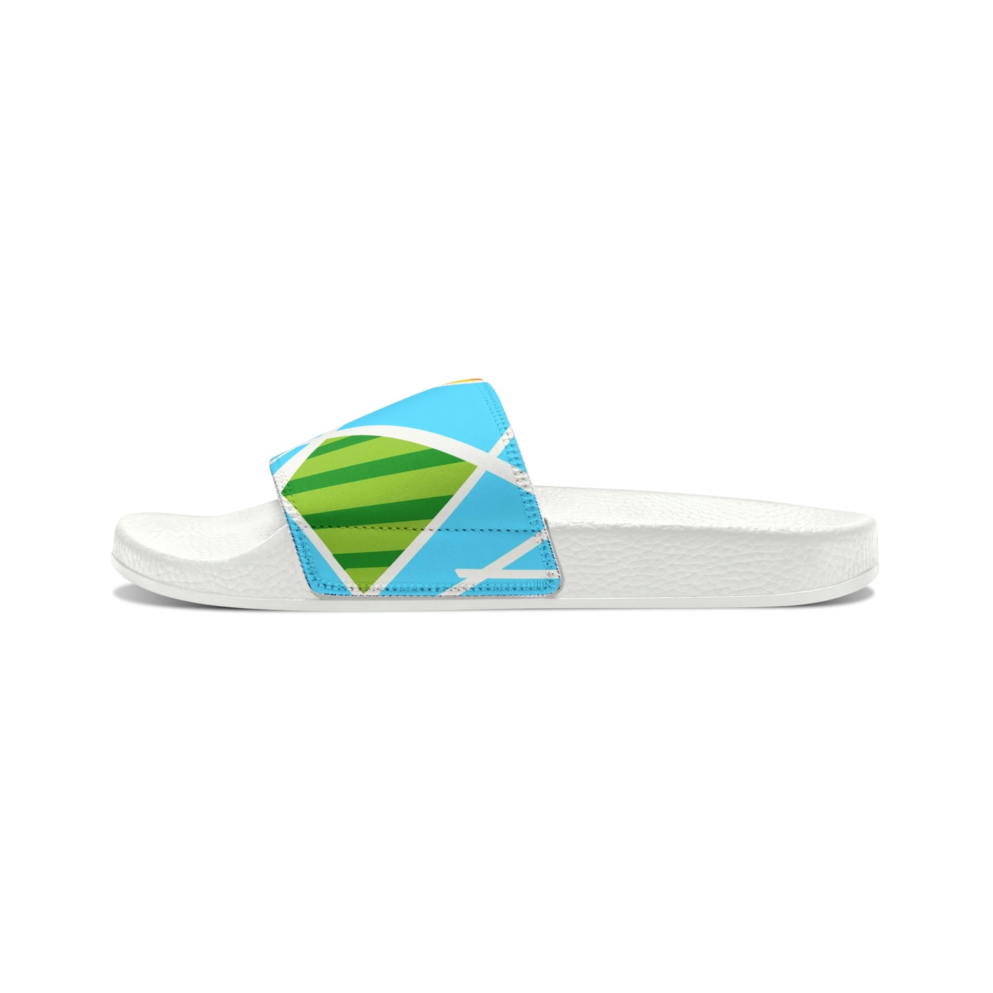 Blue Women's Slide Sandals