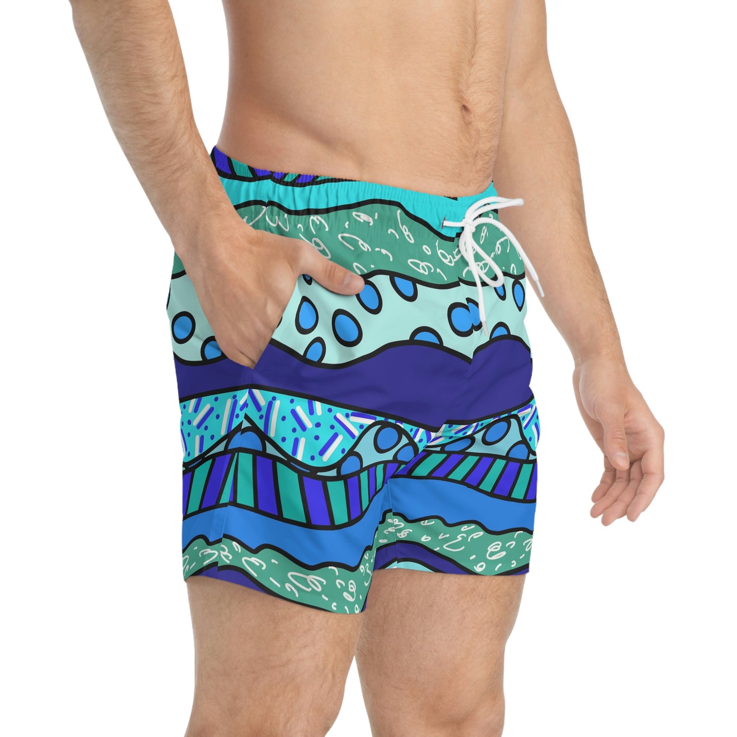 Waves Swim Trunks