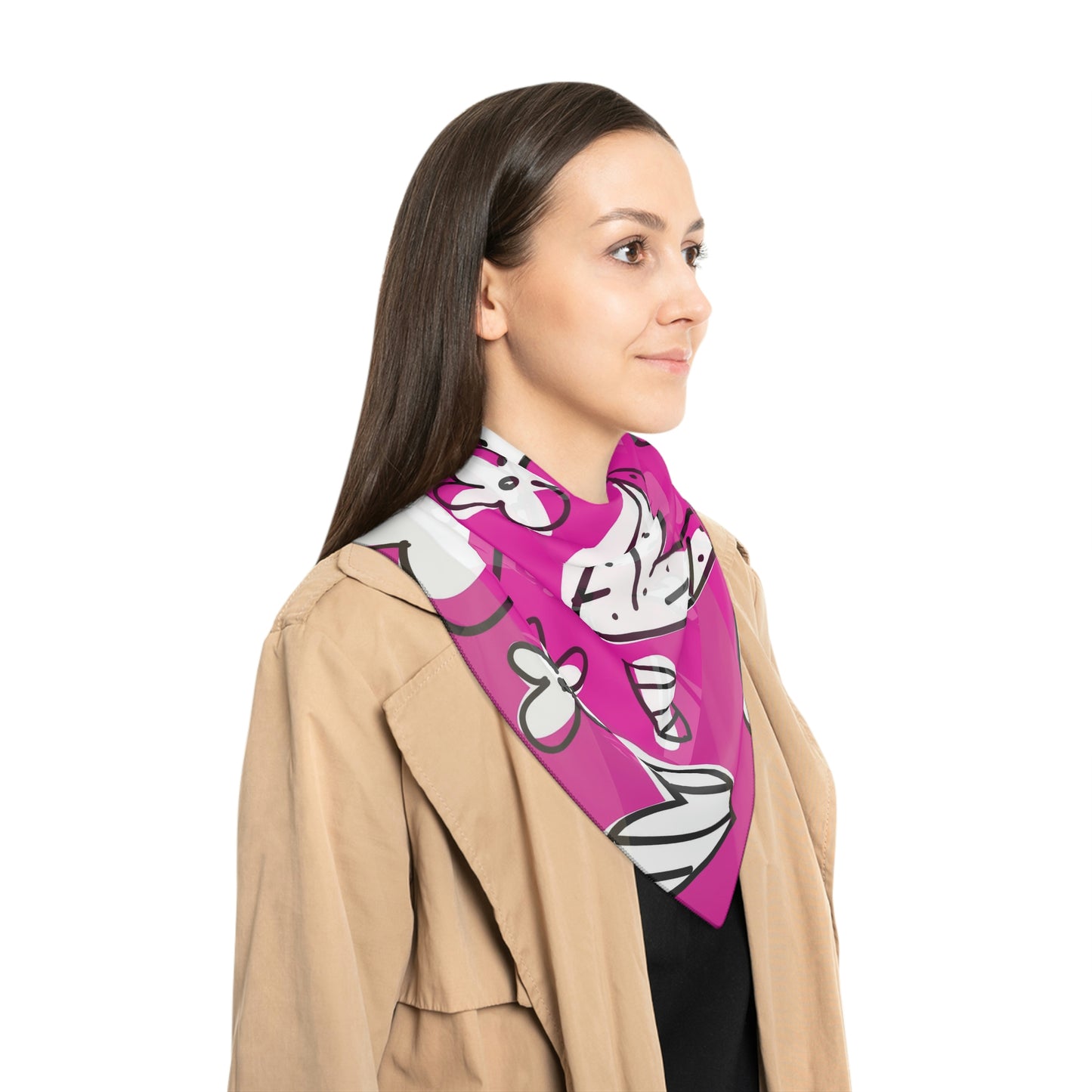 Lovely Magenta Scarf