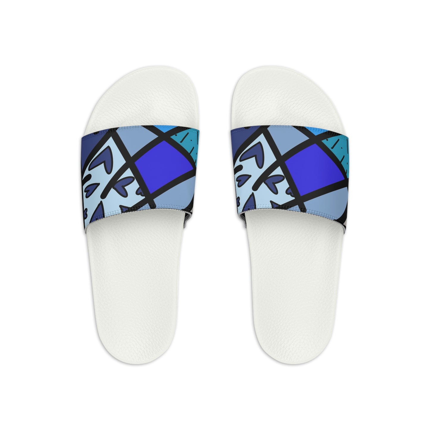 Shades of Color Slide Sandals