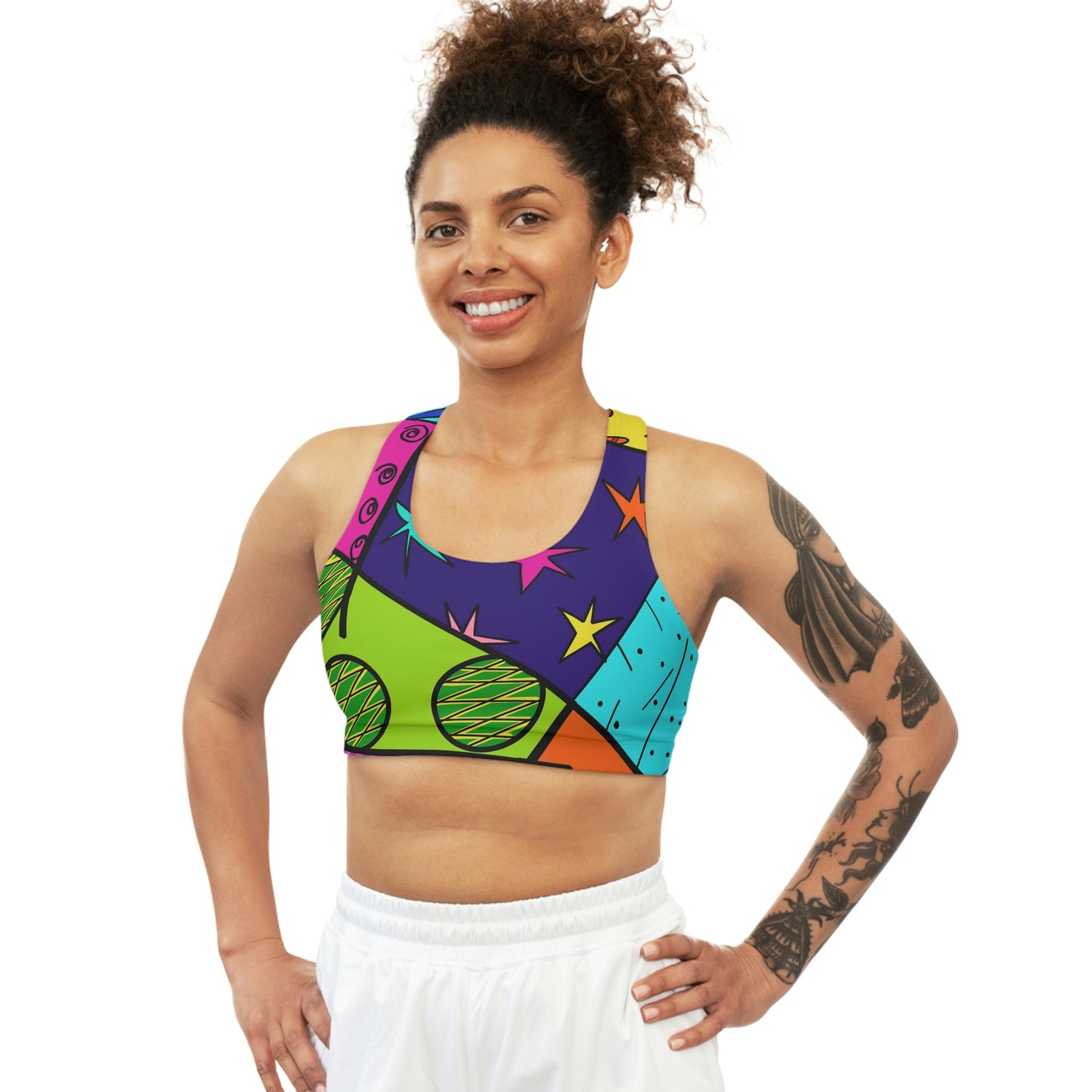 Summer Seamless Sports Bra