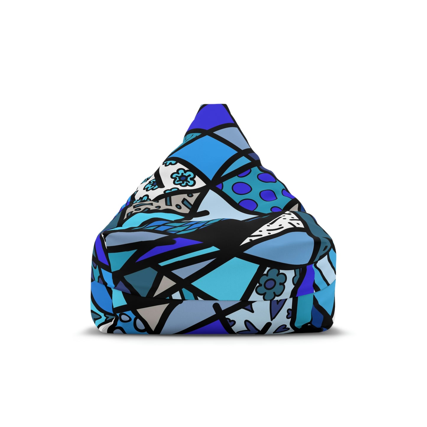 Shades of Color Bean Bag Chair Cover