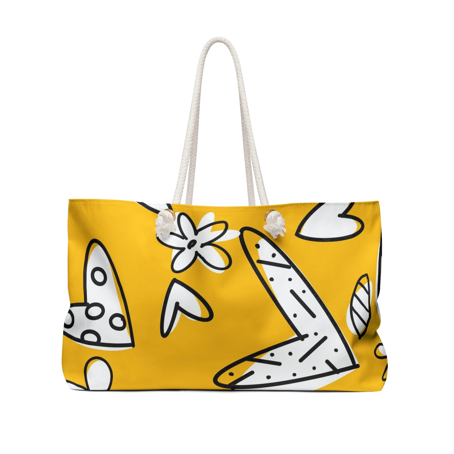 Lovely Yellow Weekender Bag