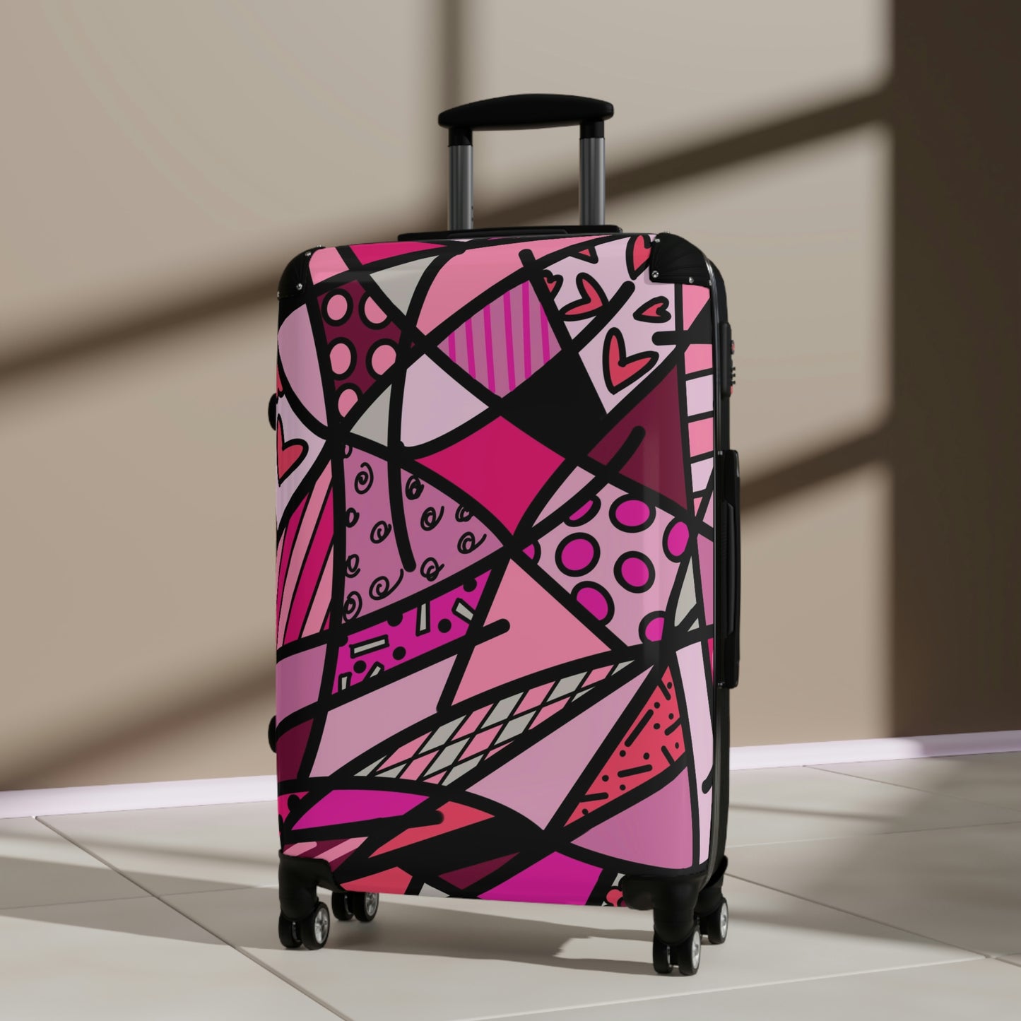 Shades of Color Suitcases