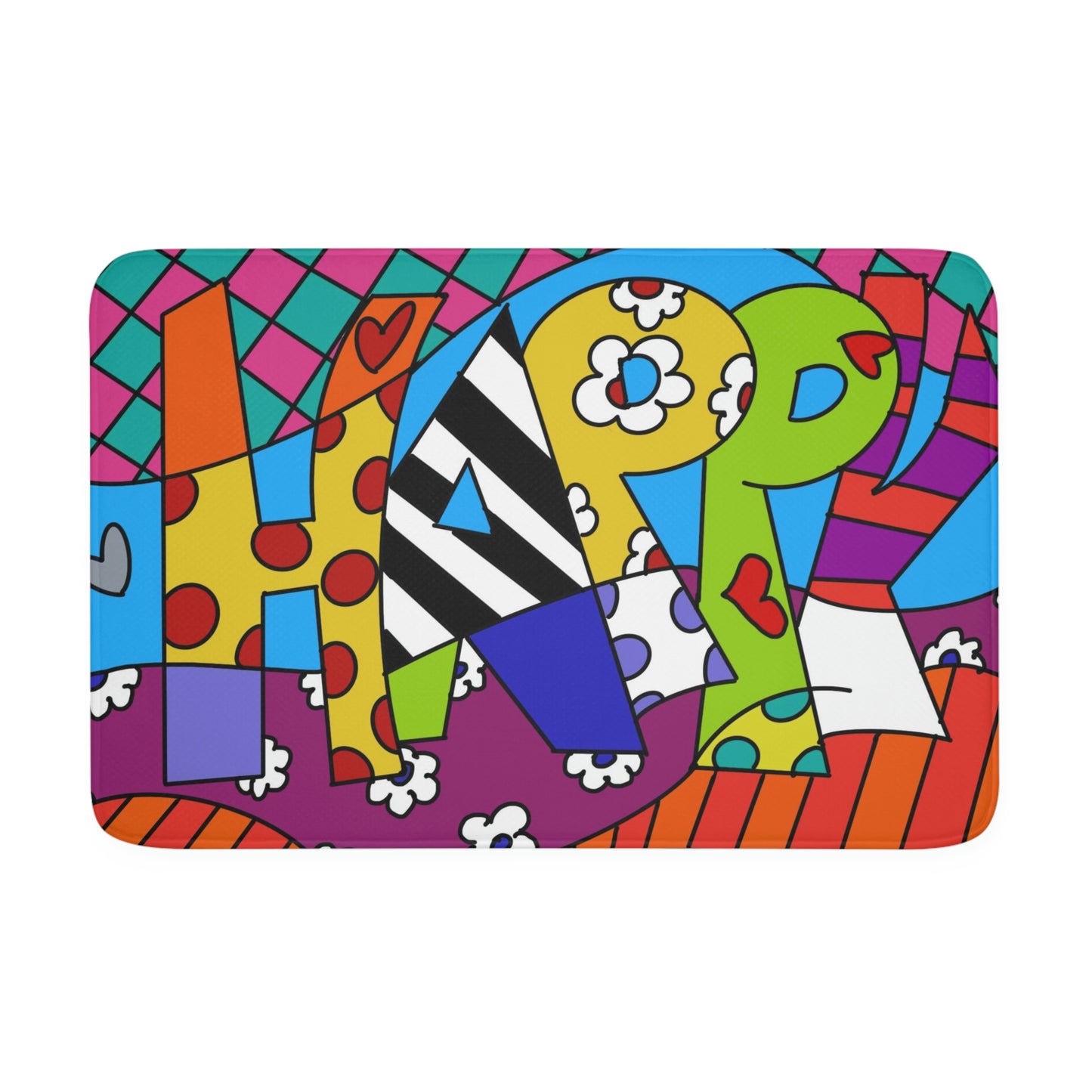 Happy Memory Foam Bath Mat