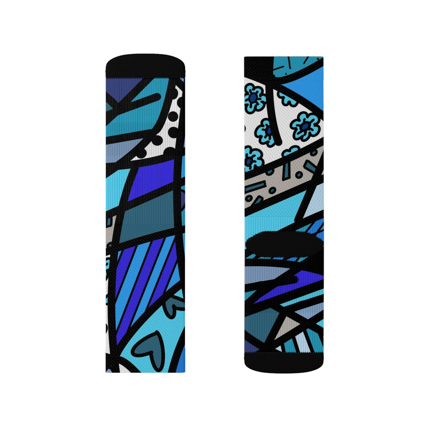 Shades of Color Sublimation Socks