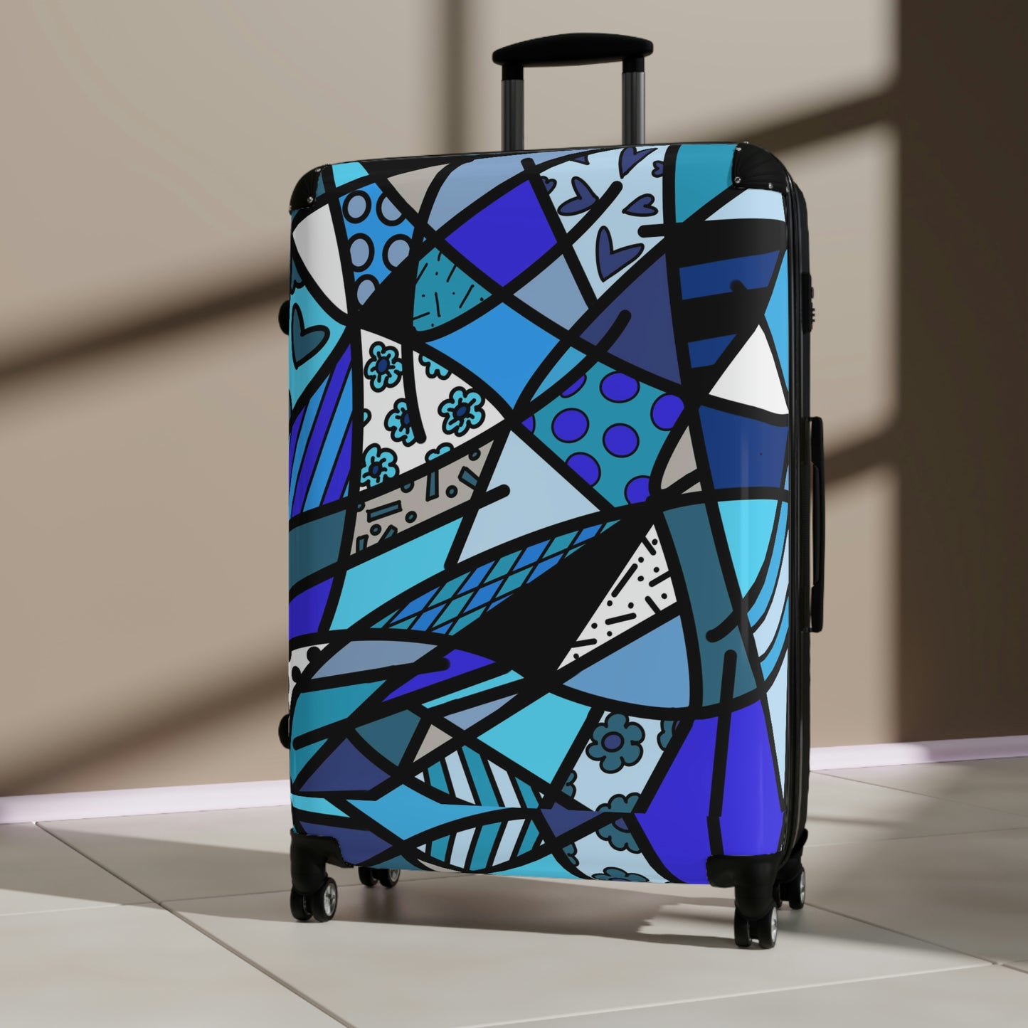 Shades of Color Suitcases