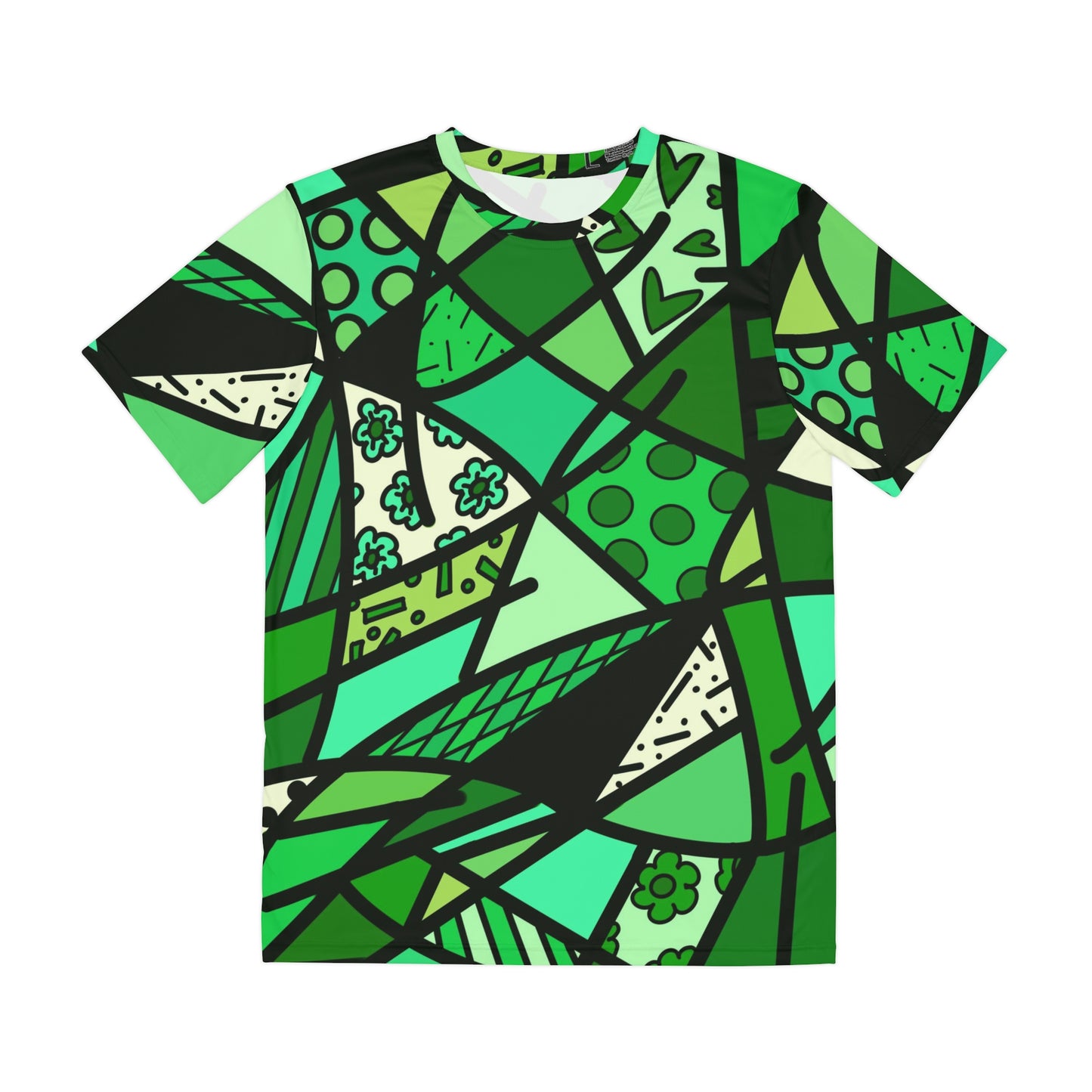 Shades of Color Men's Polyester Tee