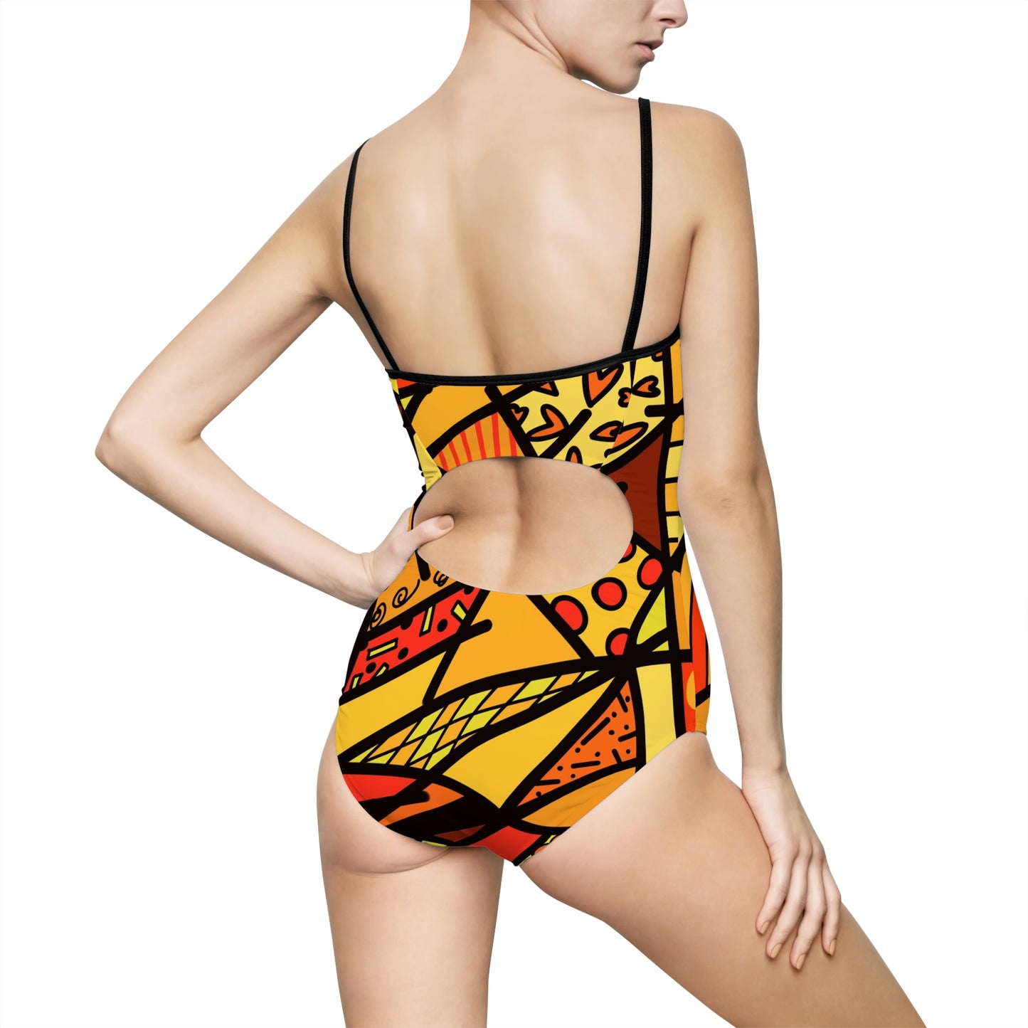 Shades of Color Women's One-piece Swimsuit