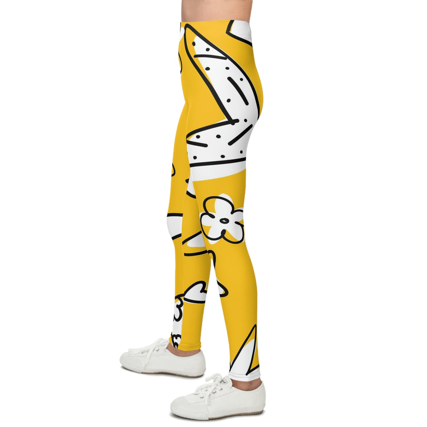 Lovely Yellow Youth Leggings