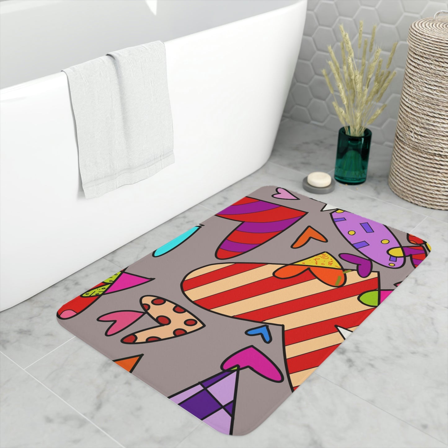 Love Memory Foam Bath Mat