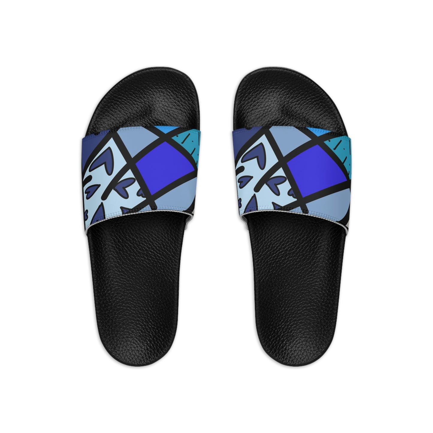 Shades of Color Slide Sandals